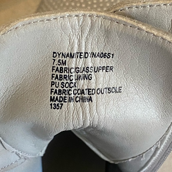 STEVE MADDEN Dynamite Rhinestone Silver Glitter Platform Lug Sole Combat Boots - Picture 6 of 17